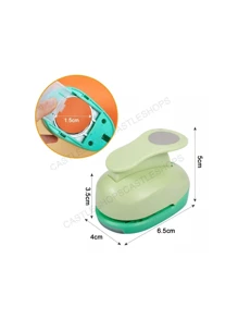 Juego de perforadoras para manualidades, paquete de 5, perforadoras de papel, perforadoras circulares decorativas con forma de estrella y copo de nieve para manualidades, álbumes de recortes,