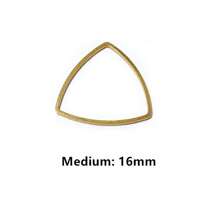 20 chiếc Trăng Sao Thả Trái Tim Hạt Charm Nhỏ Vàng Mặt Dây Thép không gỉ Mở Bezels Rỗng Khung Khuôn Viền DIY Trang Sức làm - Mặt dây chuyền nhỏ bằng thép không gỉ - Xem 32