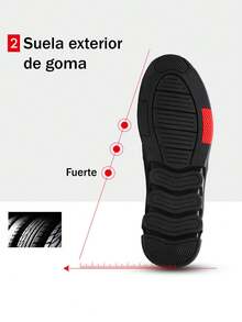 Los hombres de color sólido de moda casual zapatos formales, puntera en punta de encaje hasta mocasines de estilo simple, adecuado para el trabajo los desplazamientos, citas, fiestas, bodas, recepciones, desgaste con trajes. - Negro - Ver 7