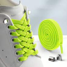 4入組鈕扣和2入組鞋帶套裝，彈性無繫帶鞋帶扣適用於女性和男性的鞋子，方便的鞋帶固定器 - 彩色 - 查看 5