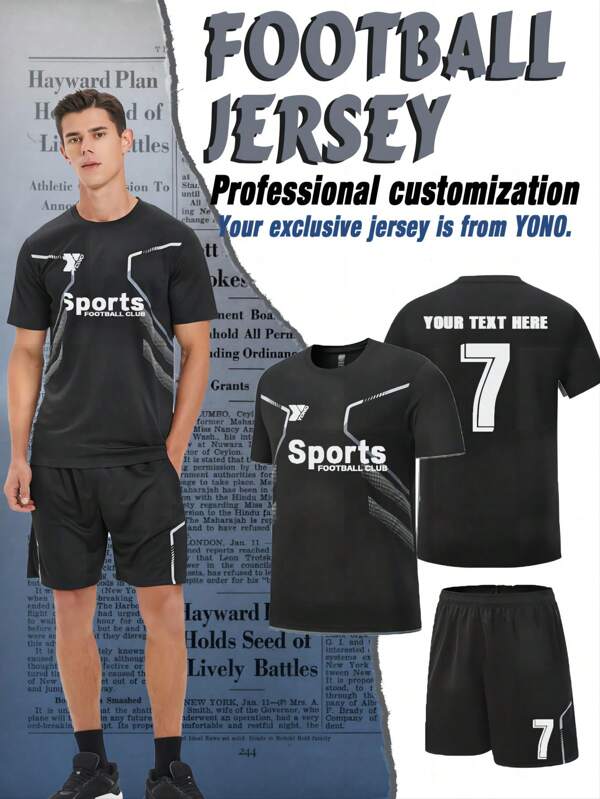 Fußballvereine der Weltmeisterschaft, professionelle Sportausrüstung, das T-Shirt kann speziell mit Ihrem Namen, Nummer, Logo und jedem benötigten Muster Muster werden. Maßgeschneiderte Wettkampfkleidung ist verfügbar, mit Unterstützung für Teamanpassung