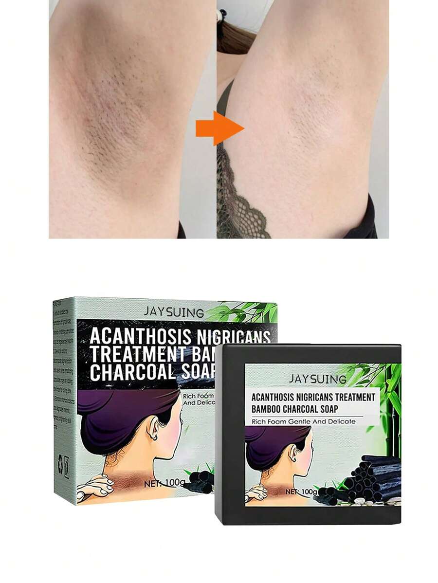 3.52 Bamboo Charcoal Soap To Improve The Skin Tone Of Underarm Joint