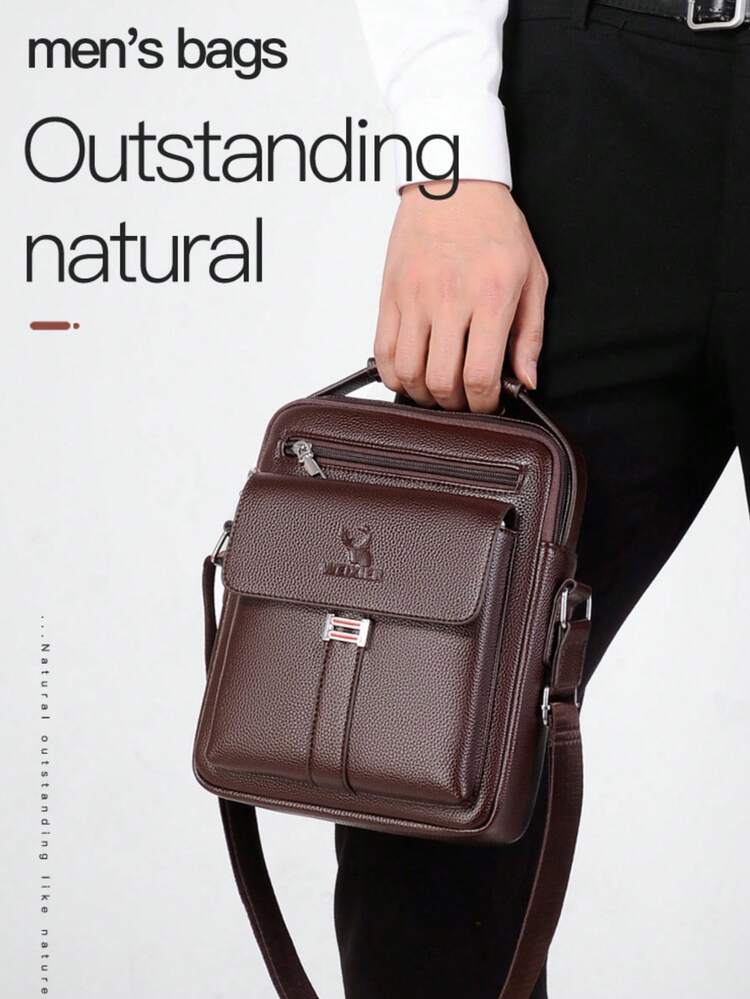 حقيبة كتف/عبر الجسم/خصر/يد/صدر للرجال من مادة PU م...