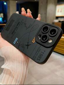 Funda de teléfono suave antideslizante con orificio de precisión y diseño de cubo mágico de avión, compatible con anti-caídas con orificio de precisión y pintura, adecuada para Galaxy S24, Galaxy 14, Galaxy 24, Galaxy 54, Galaxy A34, Galaxy A35, Galaxy A55, Galaxy A05, adecuada para Xiami 12, Xiami11, Redmi Note11/Xiami 11 Lite, Redmi 10, Redmi 9, Redmi 8, funda de teléfono anti-caída de la serie Redmi