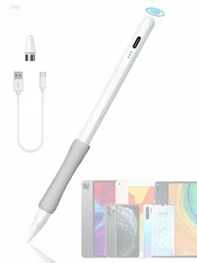 Active Stylus Pens For Touch Screens, Peilinc Pencil For Android, Rechargeable Tablet Pen POM Tip Magnetic IPad Pencil For IPad/Pro/Air/Mini/I-Phone/Sam-Sung/Len Ovo/IOS/Android And Other Touch Screen