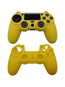 1 个 PS4 控制器硅胶保护套，防滑/防刮/防尘游戏外壳，柔软亲肤质地，提升游戏体验 - 彩色 - 查看 12