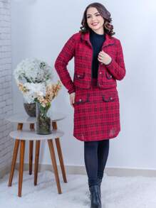 Women Two-Piece Outfits - Gỗ đỏ - Xem 2