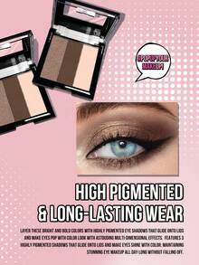 Misslyn 必备眼影套装，3 件套，包含 3 种高色度眼影，可轻松涂抹于眼睑上，让双眸闪耀色彩，颜色/颜色均匀，色泽柔和，可混合成多维眼妆，哑光、闪光和闪亮眼妆，高色度，持久，易于组合，迷你便携包装，质地柔软 - 62N+48N+90N - 查看 5