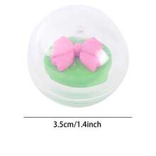 10/20Pcs Gumball Vending Machine Capsules Empty Round Capsules Plastic Containers Capsules For Prizes Party Favors - Multicolor - View 3