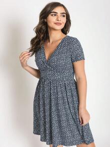 Vestidos cortos de mujer - Azul Marino - Ver 4