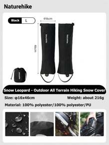 1 双户外全地形徒步雪套，三合一防水、防潮、防虫、防沙尼龙材质 - 彩色 - 查看 20