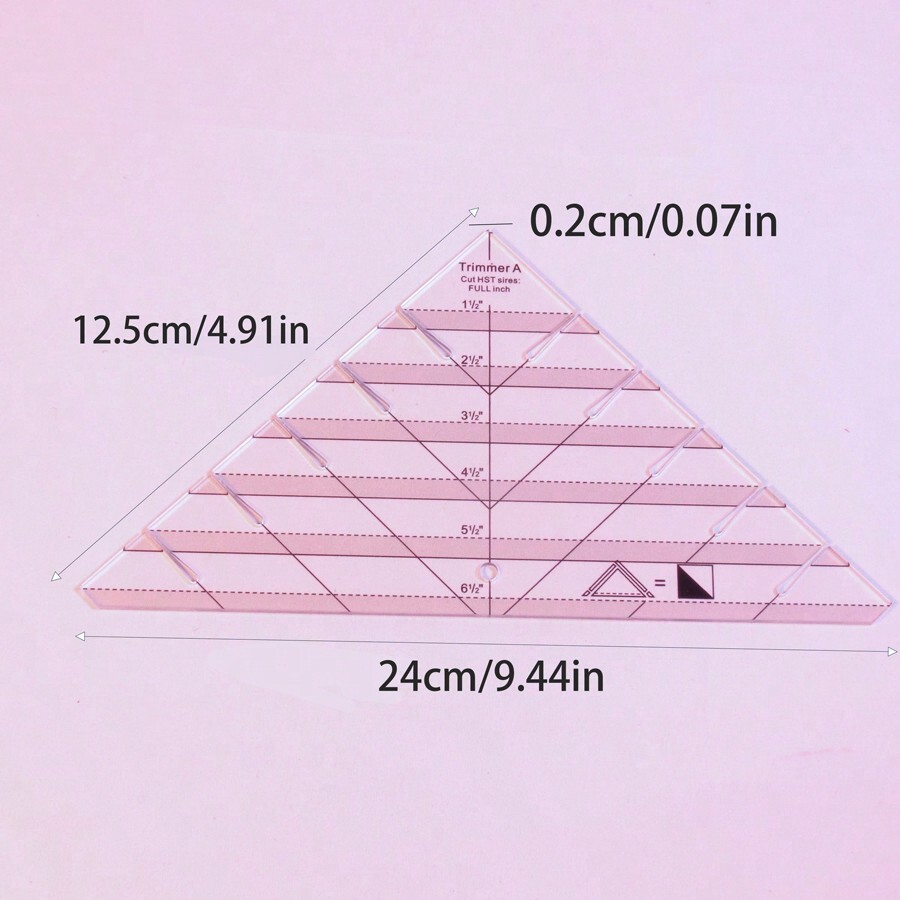 Jauge De Mesure En Métal, Règle De Courtepointe, Modèles De