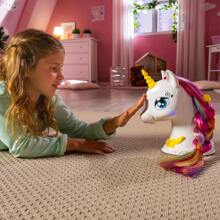 My Magic Interactive Styling Head Unicorn With Accessories, Sound And Light Effects - Multicolor - View 6