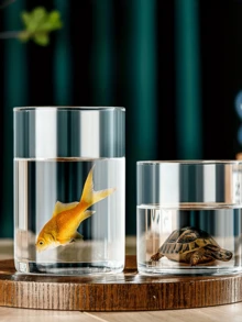 1 件时尚亚克力透明花瓶，用于装饰中心装饰花瓶，水培绿色花瓶，迷人的透明中心装饰，用途广泛，适用于家庭、厨房、婚礼装饰，增强任何花卉展示，花店品质，用于水培植物展示、家居装饰、花瓶、中心装饰、桌面装饰 - 無色 - 查看 5