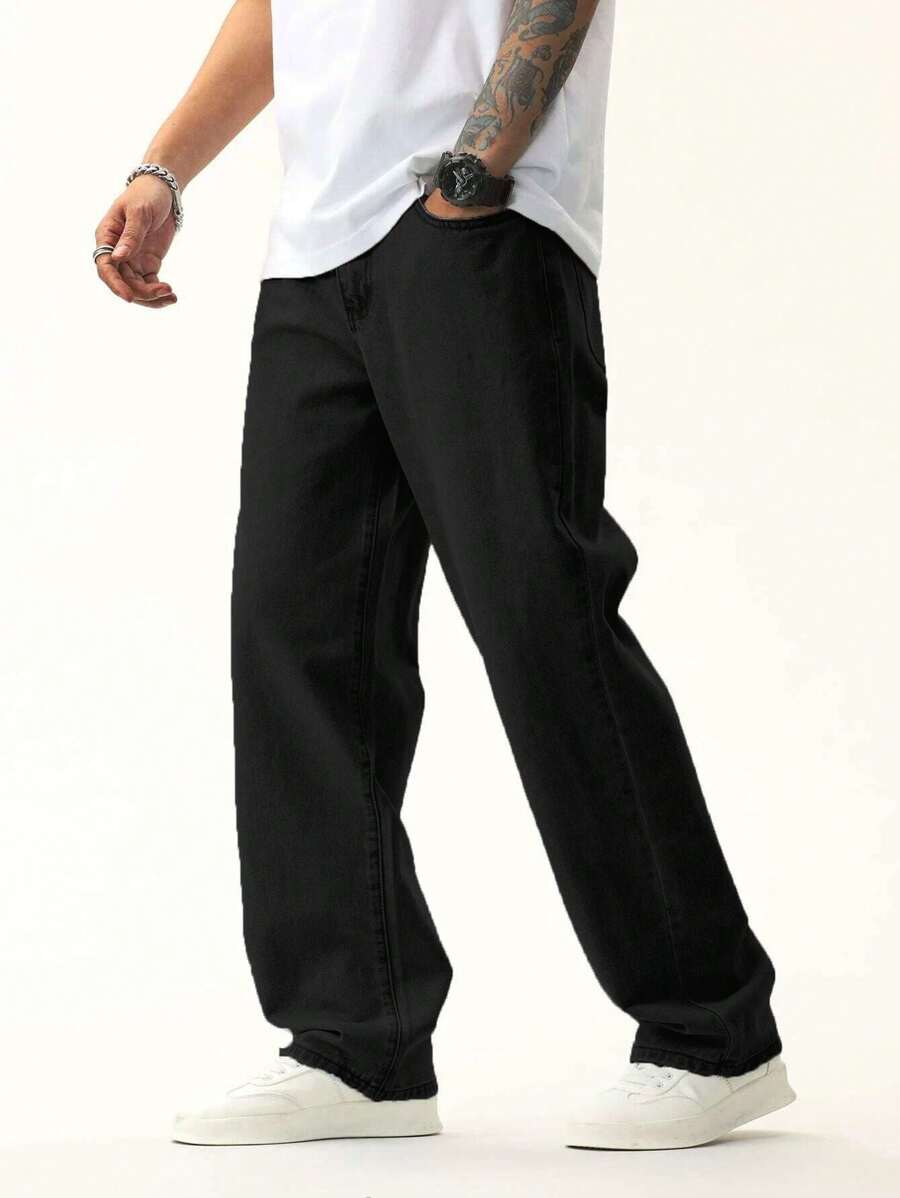Men Pants - màu đen - Xem 1