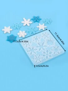 1 件树脂耳环模具，圣诞树脂模具，圣诞树雪花麋鹿硅胶首饰吊坠模具，独特环氧树脂模具，适用于 DIY 首饰耳环、树脂艺术工艺钥匙扣装饰礼物 - 無色 - 查看 16