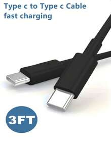 USB C 转 USB C 快速充电线 60W、车载充电器充电线、USB C 转 Type C 充电数据线兼容 16/17/17 Pro/17 Pro Max/iPad Pro/Air、手机充电器线兼容三星 Galaxy S25/S24/S23/S22/S21/S20 系列及更多 Type C 设备 - 多色 - 查看 15