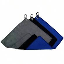 1pc Microfiber Waffle Golf Towel Pineapple Lattice Sports Towel