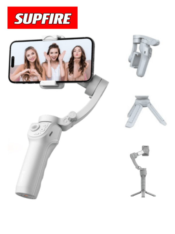 Gimbal Estabilizador Imagem Celular Smartphone 3 Eixos
