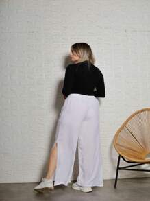 Women Pants - trắng - Xem 2