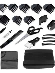 Maquina Cortadora Para Cabello 20 Pzas. Marca Remington - Negro - Ver 4