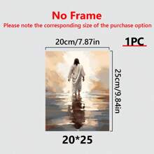 1入組帆布海報裝飾掛畫，易於安裝，是臥室客廳走廊的理想禮物，牆面藝術裝飾，適用於秋季裝飾，房間裝飾，附框裝飾 - 彩色 - 查看 15