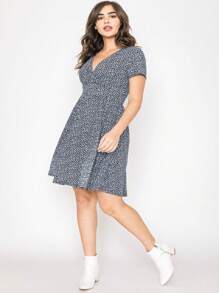 Vestidos cortos de mujer - Azul Marino - Ver 3