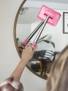 Scheibenwisch-Reinigungswerkzeug (1 Tuch, 3 Tücher, 5 Tücher) - Mikrofasertuch, Auto-Fensterreiniger Bürste - abnehmbarer Griff, Auto Glaswischer, Innenausstattung Zubehör, Auto Reinigungskit, Auto Fensterreiniger, Scheibenwischerreiniger