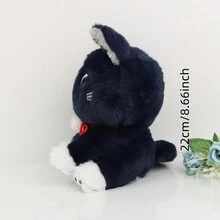 Cat Doll, Cat Plush Toy, Doll, Home Decoration, Holiday Gift - Navy Blue - View 5