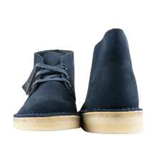 Clarks Originals Desert Coal 海军蓝麂皮男式 Chukka 靴 26169997 - 藍色 - 查看 6