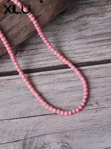 1條西部牛仔風格多彩珍珠項鍊，可自由配色 - 項鍊 - 查看 25