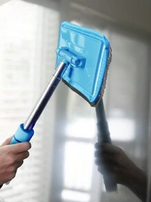 Scheibenwisch-Reinigungswerkzeug (1 Tuch, 3 Tücher, 5 Tücher) - Mikrofasertuch, Auto-Fensterreiniger Bürste - abnehmbarer Griff, Auto Glaswischer, Innenausstattung Zubehör, Auto Reinigungskit, Auto Fensterreiniger, Scheibenwischerreiniger