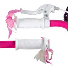 JOYSTAR Unicorn 12/14/16/18 英寸儿童自行车，适合 2-9 岁男孩和女孩，儿童自行车带稳定器、飘带、篮子和娃娃座椅，18 英寸带支架（薄荷绿、粉色、深粉色和紫色），Bicicletta Per Bambini，自行车篮，自行车 - 玫紅色 - 查看 7