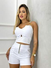 Women Two-Piece Outfits - trắng - Xem 1