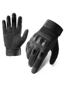 1 Pair Tactical Gloves Military Paintball Shooting Airsoft Antiskid  Mittens Outdoor Full Finger Sports Gloves Motorcycle Gloves
