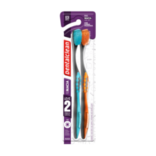 Toothbrush - DentalClean 雙黑牙刷(軟) - 查看 1