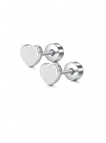 CIZME 2 piezas Pendientes de cartílago con circonita cúbica y ópalo plateado, anillos para el labio, joyería de piercing para cartílago/trago/hélice/concha, pendientes de cartílago/trago/hélice de acero inoxidable para mujer, pendiente de cartílago de 16G, pendientes de hélice con respaldo plano para cartílago, concha, joyería de piercing para mujer, pendientes de trago de 16G para mujer, pendientes de cartílago con respaldo plano de acero inoxidable, pendientes de botón con respaldo plano para labrete, concha, hélice, cartílago, trago, joyería de piercing