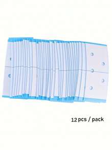 12入組小型假髮專用膠帶，隱形假髮黏著劑，透氣防水假髮膠帶 - 無色 - 查看 6