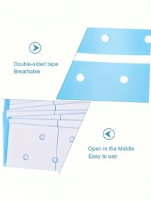 12入組小型假髮專用膠帶，隱形假髮黏著劑，透氣防水假髮膠帶 - 無色 - 查看 5