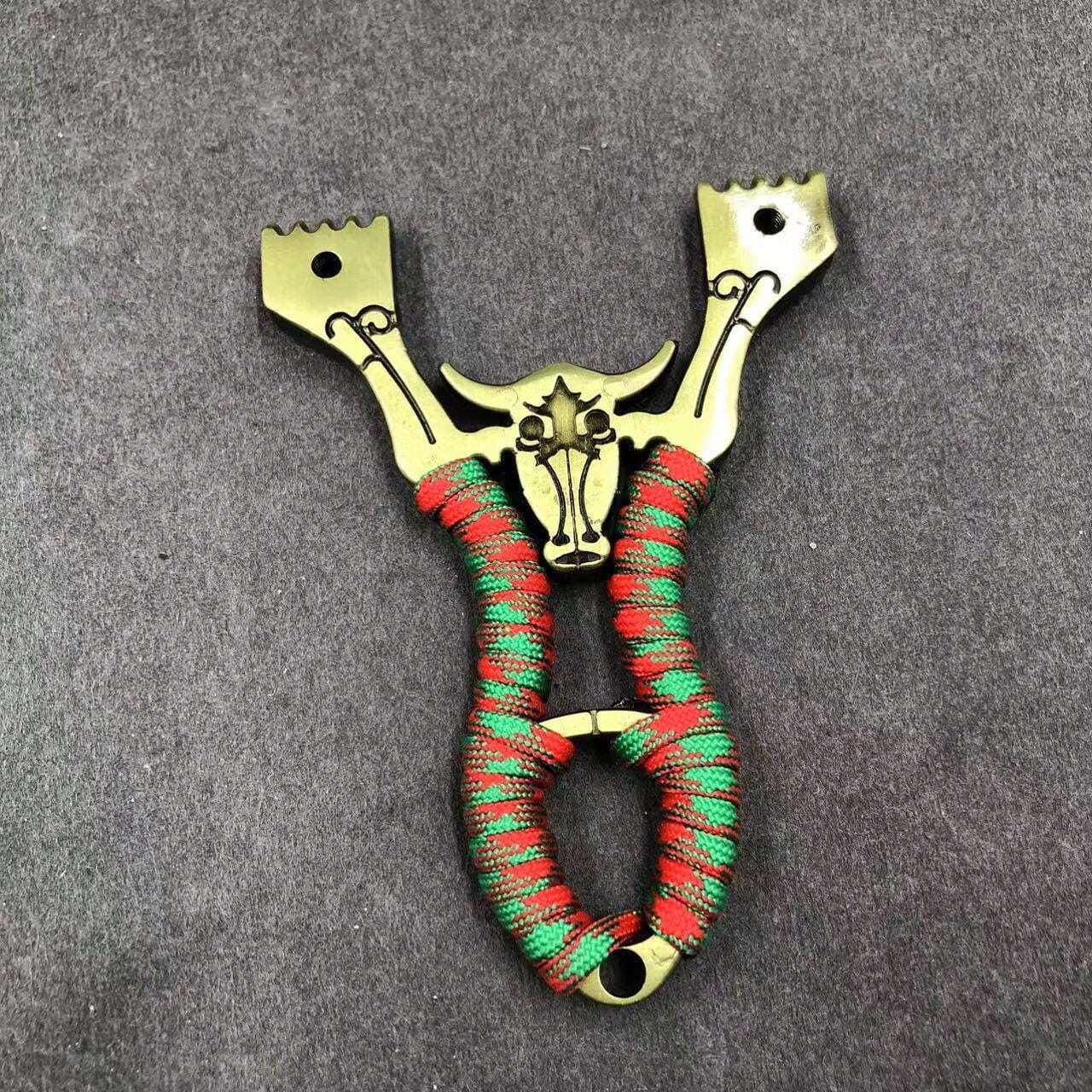 A Powerful High Power Flat Skin Slingshot High Precision Shooting