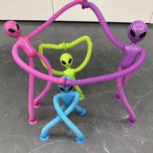 2024 New Arrival - Alien Slow Rising Toy - Alien Stretchy Toy - Birthday/Christmas/Halloween/Easter Gift - Gift - Toy - Multicolor - View 11