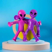 2024 New Arrival - Alien Slow Rising Toy - Alien Stretchy Toy - Birthday/Christmas/Halloween/Easter Gift - Gift - Toy - Multicolor - View 10
