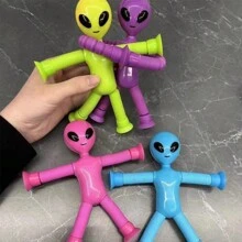 2024 New Arrival - Alien Slow Rising Toy - Alien Stretchy Toy - Birthday/Christmas/Halloween/Easter Gift - Gift - Toy - Multicolor - View 2