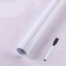 1 Set 45cm/17.7in*100cm/39.3in Self-Adhesive Blackboard/Whiteboard/Green Board Paper, Can Be Cut Freely And Erased Repeatedly, Suitable For Writing Practice, Chalk & Marker Art, Home Decoration, Meeting Records. Comes With 5 Colored Chalks For Black/Green Board, And 1 Pen For Whiteboard. The Broken Gift Does Not Affect The Use.