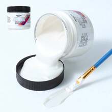 1 pieza de Pintura acrílica metálica de 100ml en color oro, plata o metálico para pintura acrílica impermeable con brillo perlado, Día de la Madre, regalo para mamá - Multicolor - Ver 17