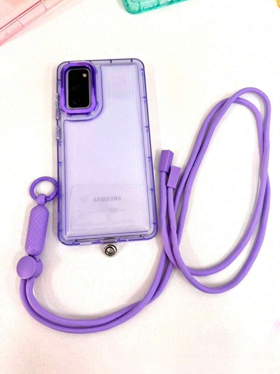 Basic Phone Cases - Lilac + Lilac Cord - View 1