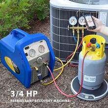 VIVOHOME Portable HVAC Refrigerant Recovery Machine Oil-Less Freon Recycling Unit For Vapor Liquid Refrigerant/ R1234YF R32 1 Horse Power Dual Cylinder/ 110-120V AC 60Hz 3/4 Horse Power Single Cylinder/ 110-120V 60Hz 3/4 Horse Power Single Cylinder - 3/4HP encylindrig - Visa 4