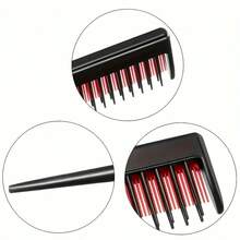 1 pieza Peine de cola de rata para peinado y teñido del cabello, peine de peluquería profesional para peinado y selección, peine de peluquería profesional para uso de salón de peluquería y hogar - Multicolor - Ver 5