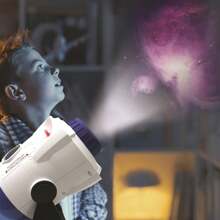 360° Planetarium Projector Incl 24 Projecting Pictures, Map Of Constellations And Educational Booklet - Multicolor - View 3