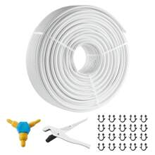 PEX-AL-PEX Tube  656ft  5 8" Diameter Aluminum-Plastic Composite Pipe Oxygen Barrier Radiant Floor PEX Pipe  0.08" Thickness Radiant Heat Floor Plumbing Inner Aluminum Layer PEX Tubing Pipe